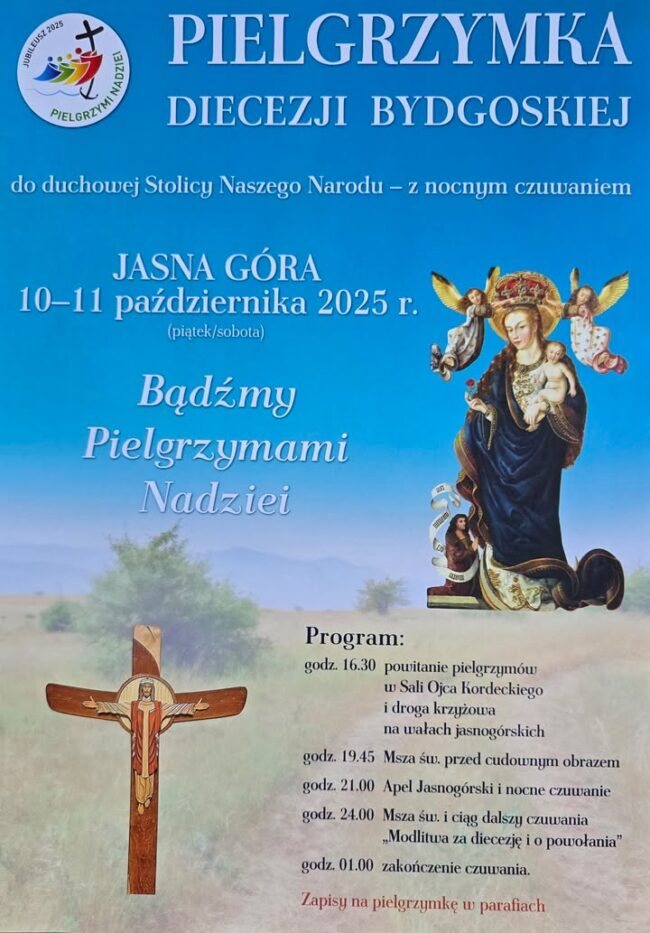 Serdecznie zapraszamy na modlitewne czuwanie na Jasnej Górze!