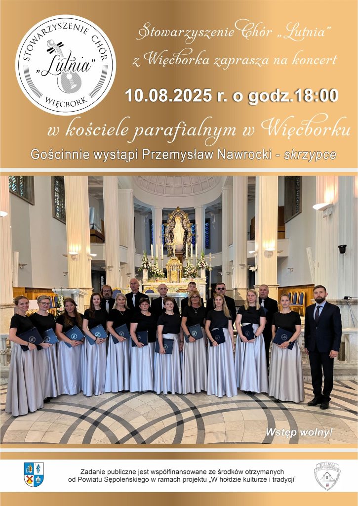 Zapraszamy na koncert Chóru Lutnia!