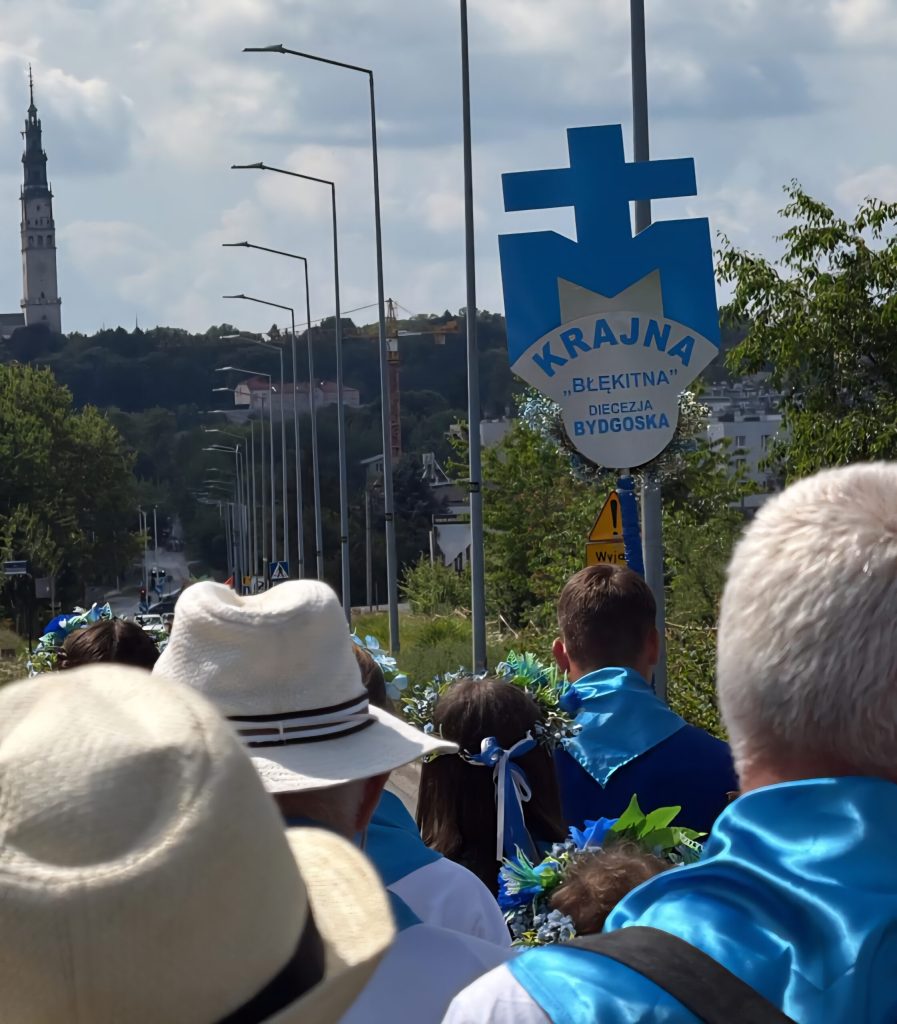 Pielgrzymi wchodzą na Janą Górę!