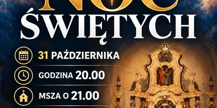 Zespół Effatha zaprasza do wspólnego czuwania w Wigilię Uroczystości Wszystkich Świętych.